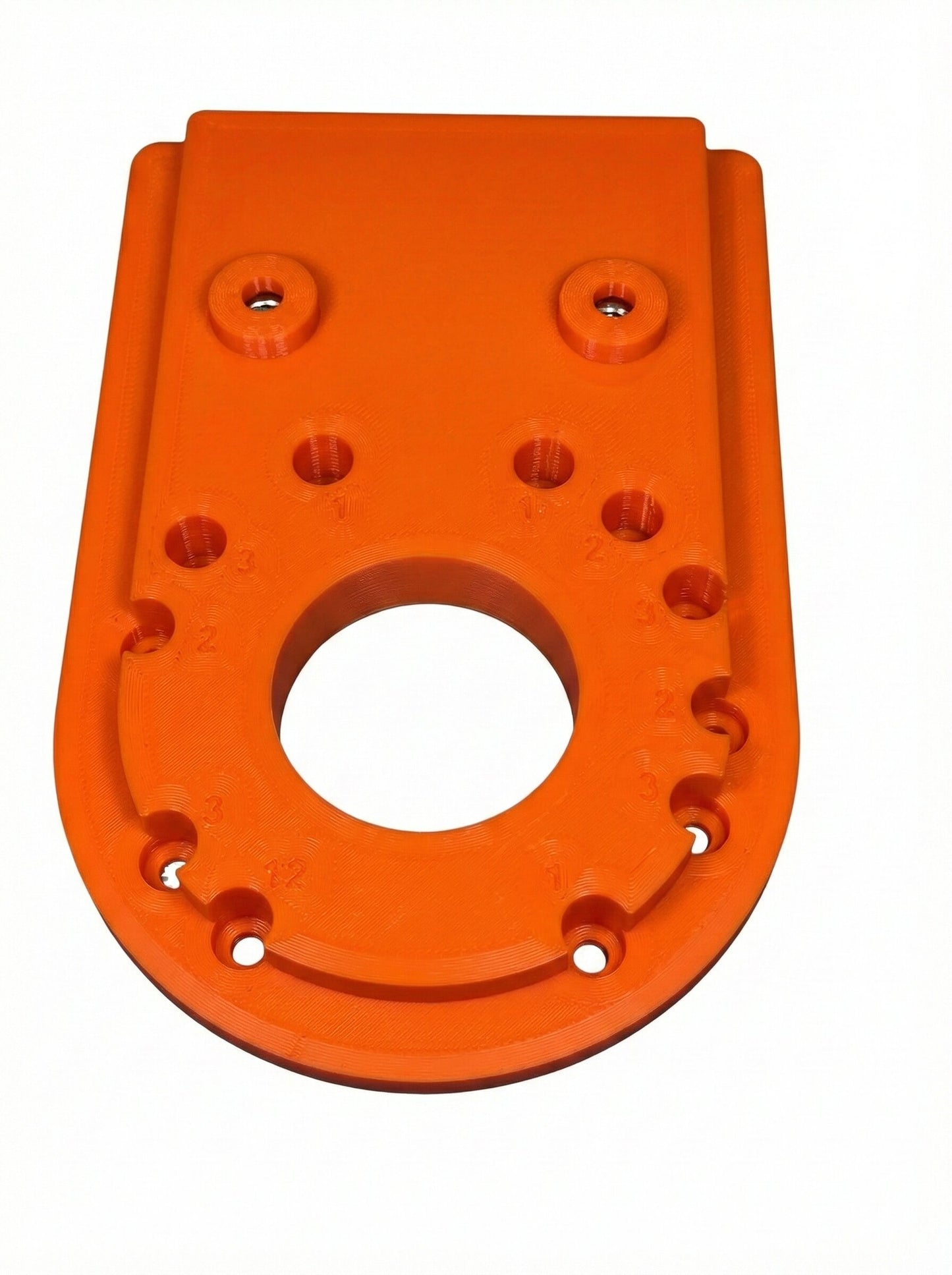Adapterplatte in Orange