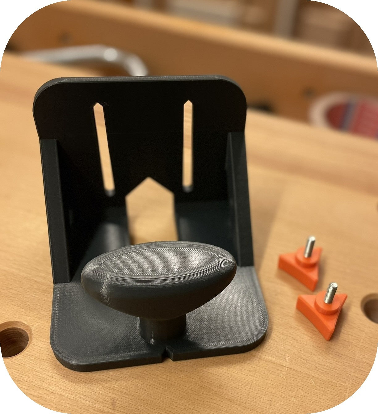 Festool Domino Flansch (Prototyp) - zerlegt