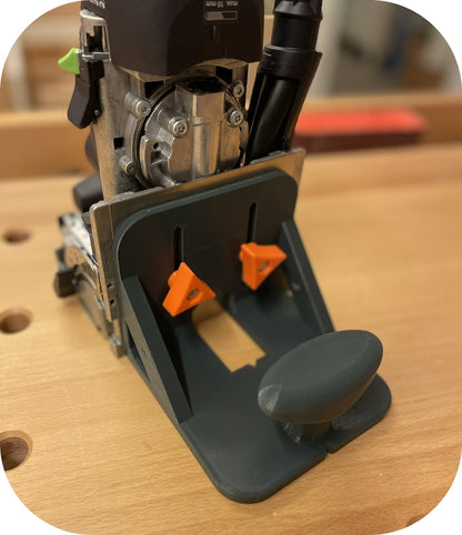 Festool Domino Flansch (Prototyp) mit DF500