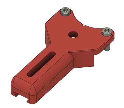 Handgriff für Bohrständer in Rot