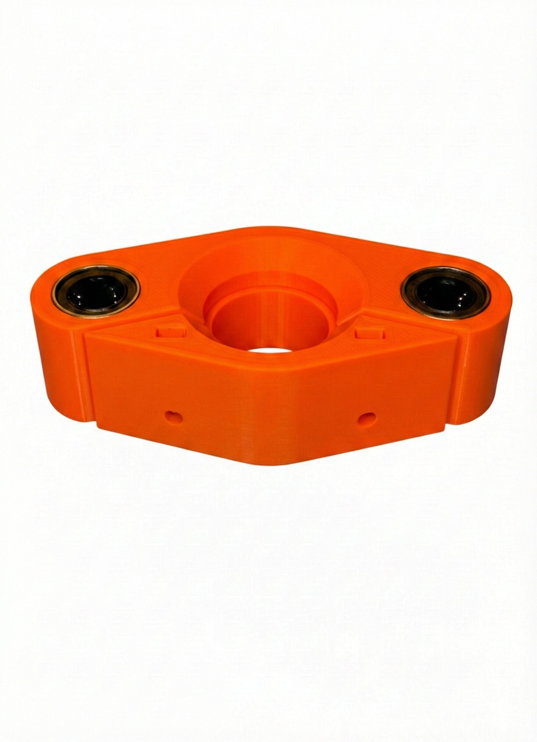Maschinenflansch für FAMAG Bohrfutteradapter in Orange