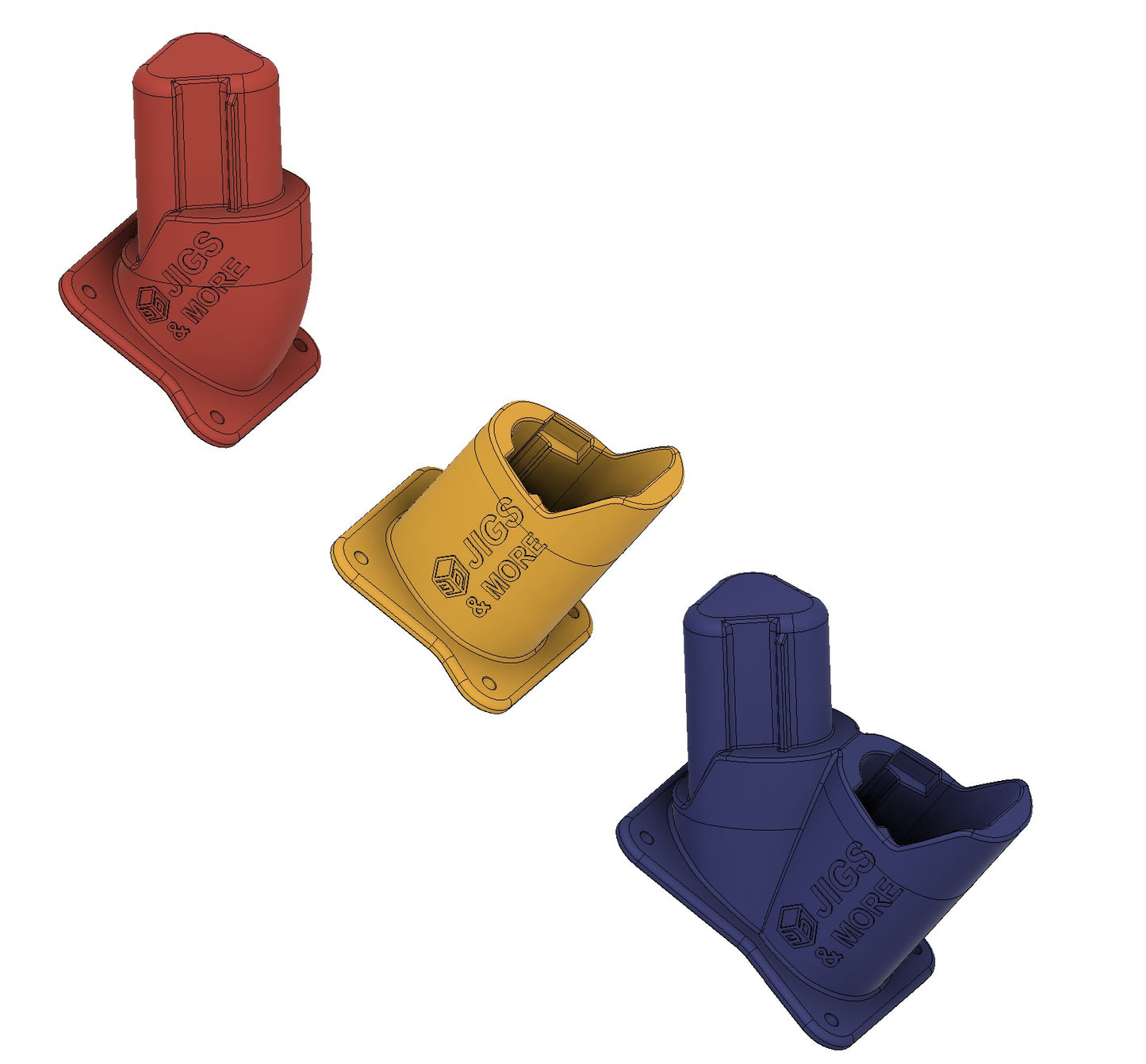 Alle Ausführungen der Halter für Bosch 12 V