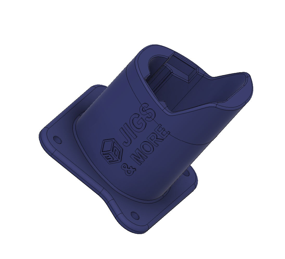 Halter für Bosch 12 V Akku in Blau