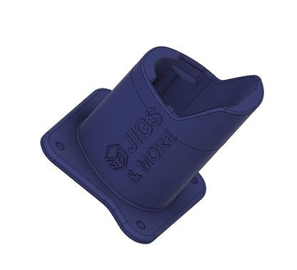 Halter für Bosch 12 V Akku in Blau