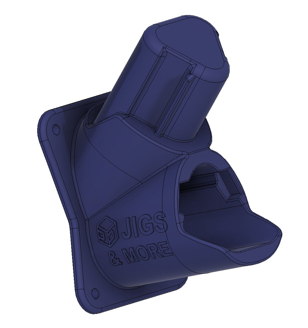 Halter für BOSCH 12 V in Blau