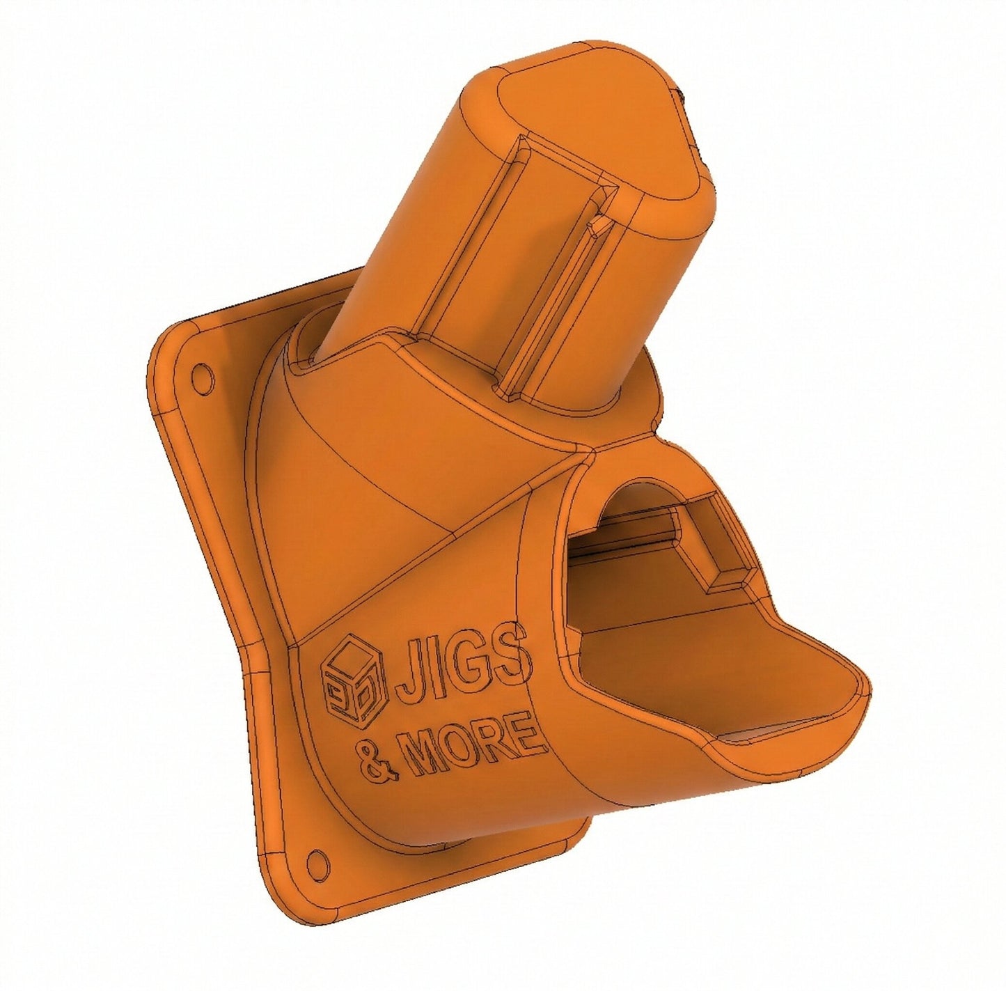 Halter für BOSCH 12 V in Orange