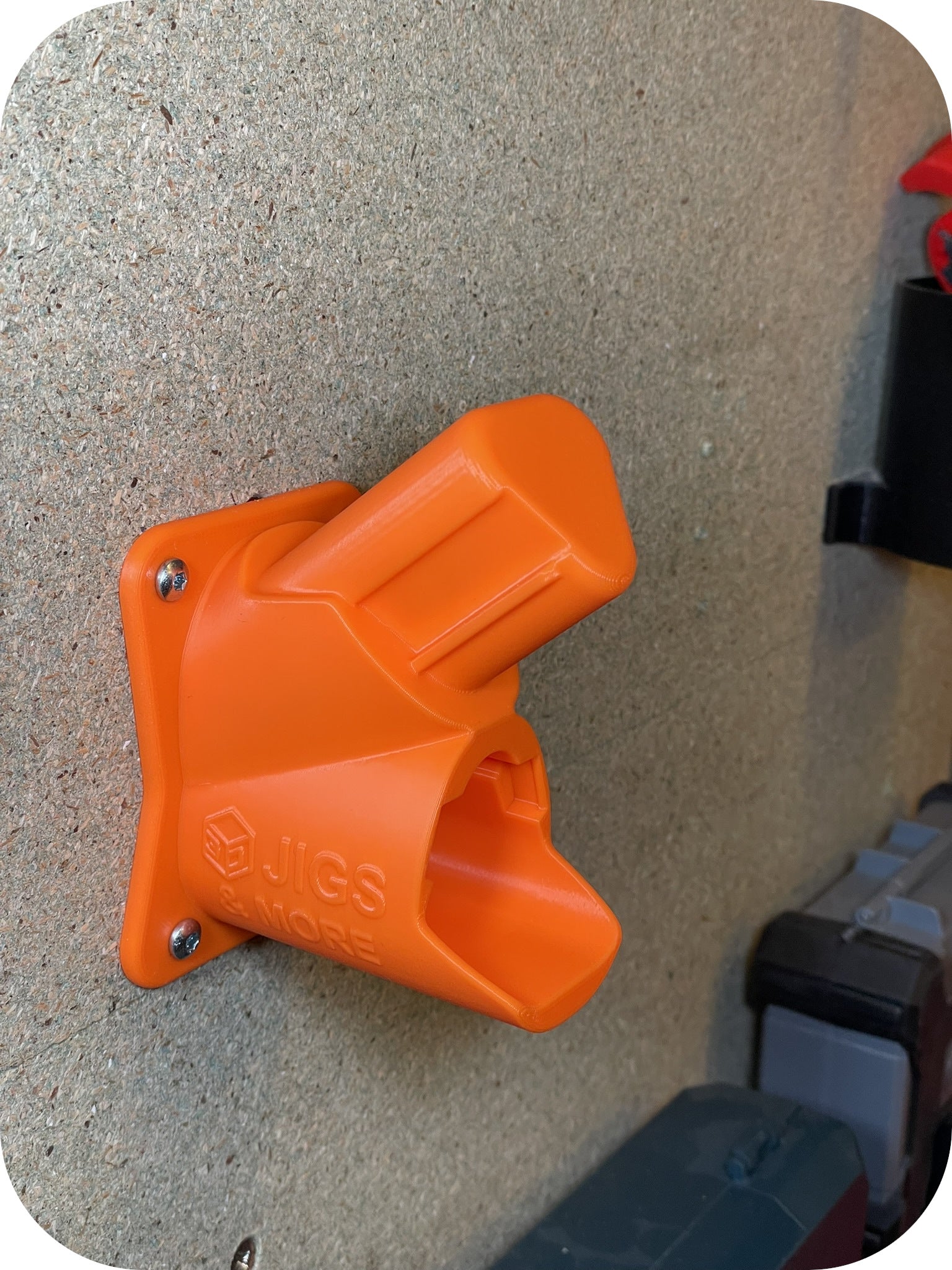 Halter für BOSCH 12 V montiert