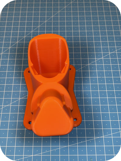 Halter für BOSCH 12 V in Draufsicht