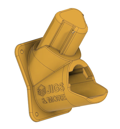 Halter für BOSCH 12 V in Gelb