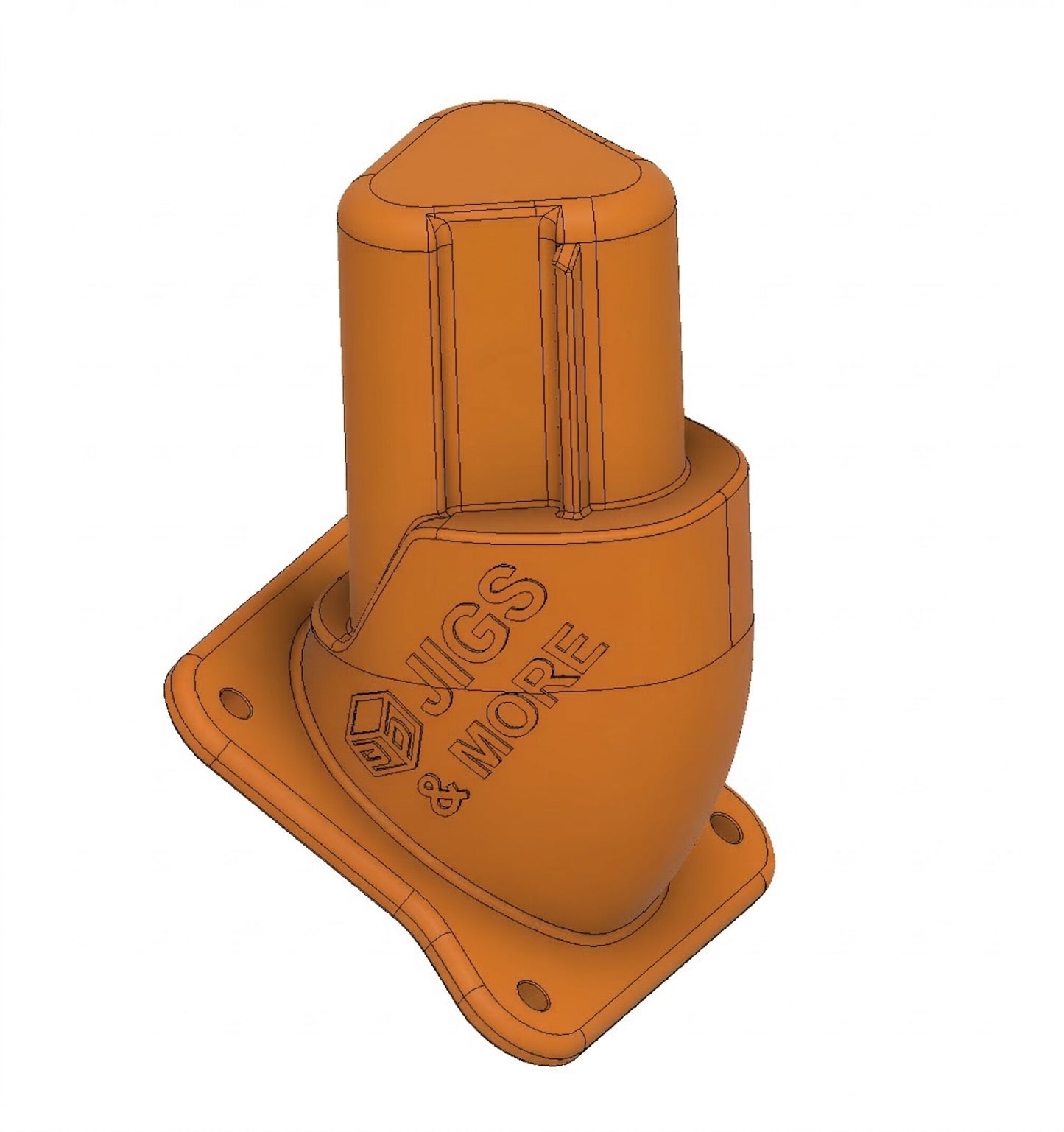 Halter für Bosch 12 V Maschine in Orange