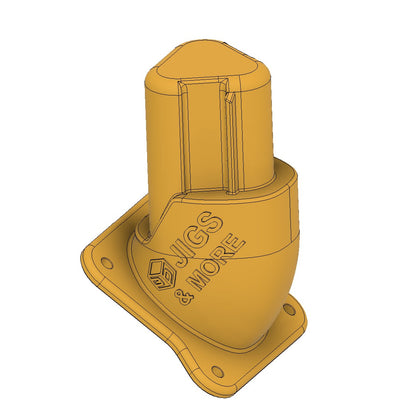 Halter für Bosch 12 V Maschine in Gelb