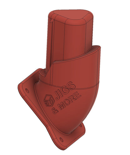 Halter für Milwaukee M12 Maschine in Rot