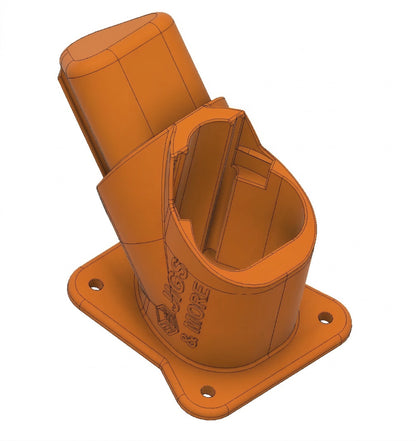 Halter für Milwaukee M12 in Orange