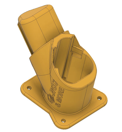 Halter für Milwaukee M12 in Gelb