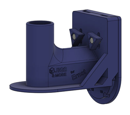 Flansch für Kantenfräse in Blau