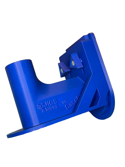 Flansch für Kantenfräse in Blau
