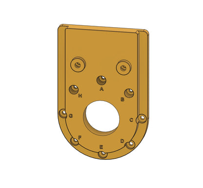 Adapter für DCW60 in Gelb