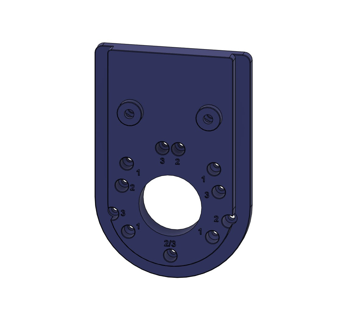 Adapter für DRT50 in Blau