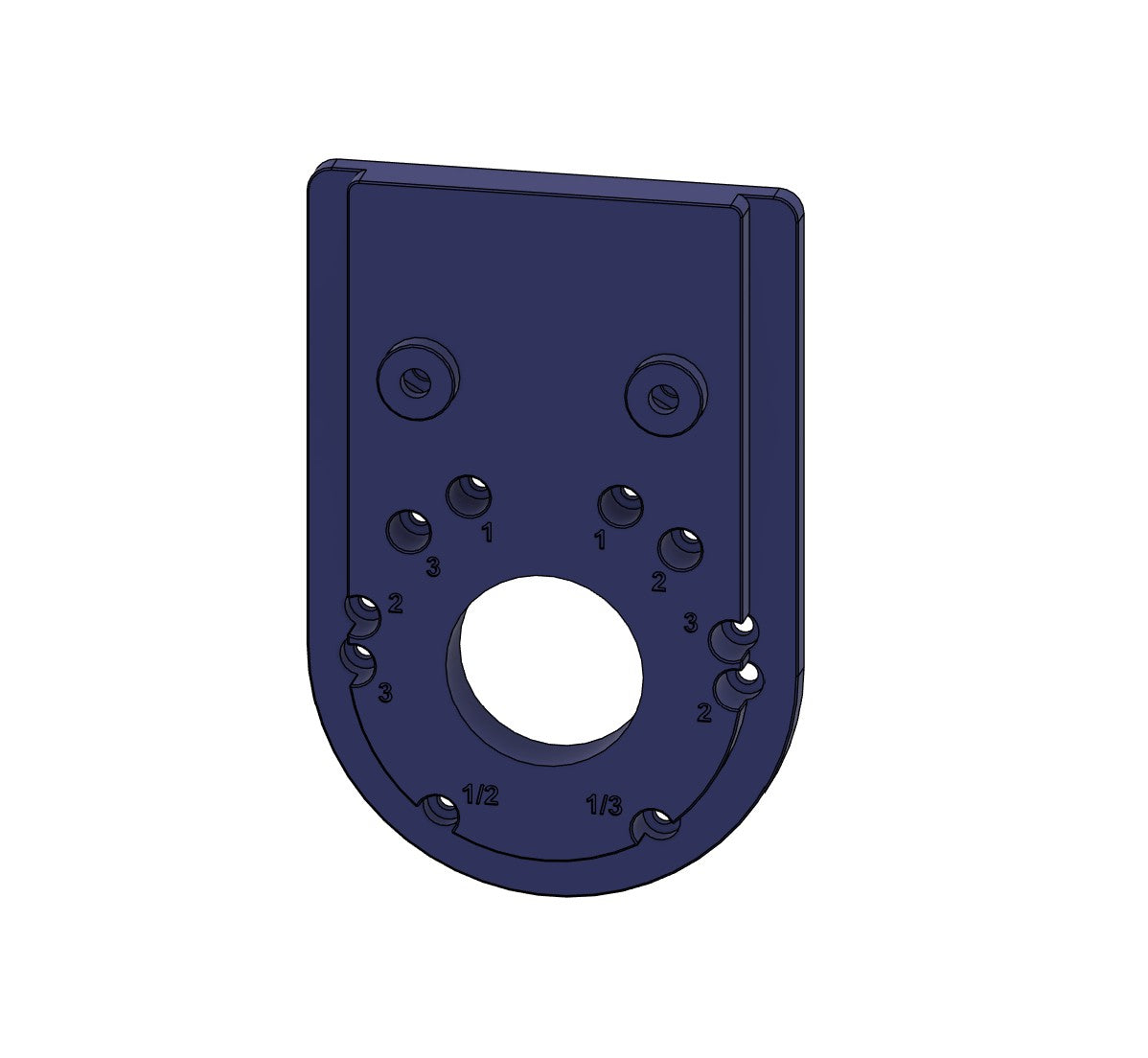 Adapter für GKF 18V-8 in Blau