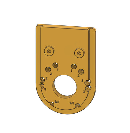 Adapter für GKF 18V-8 in Gelb