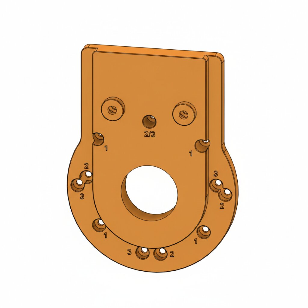 Adapter für GKF 550 in Orange