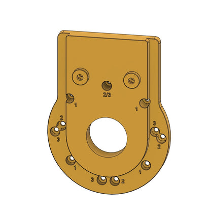 Adapter für GKF 550 in Gelb