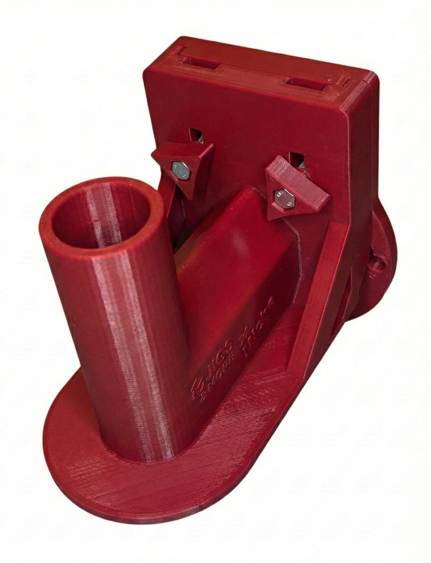 Flansch für Kantenfräse in Rot